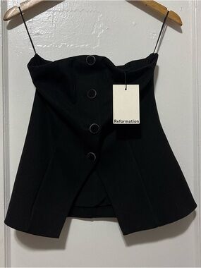 Reformation NWT Pears Knit Two Piece TOP ONLY